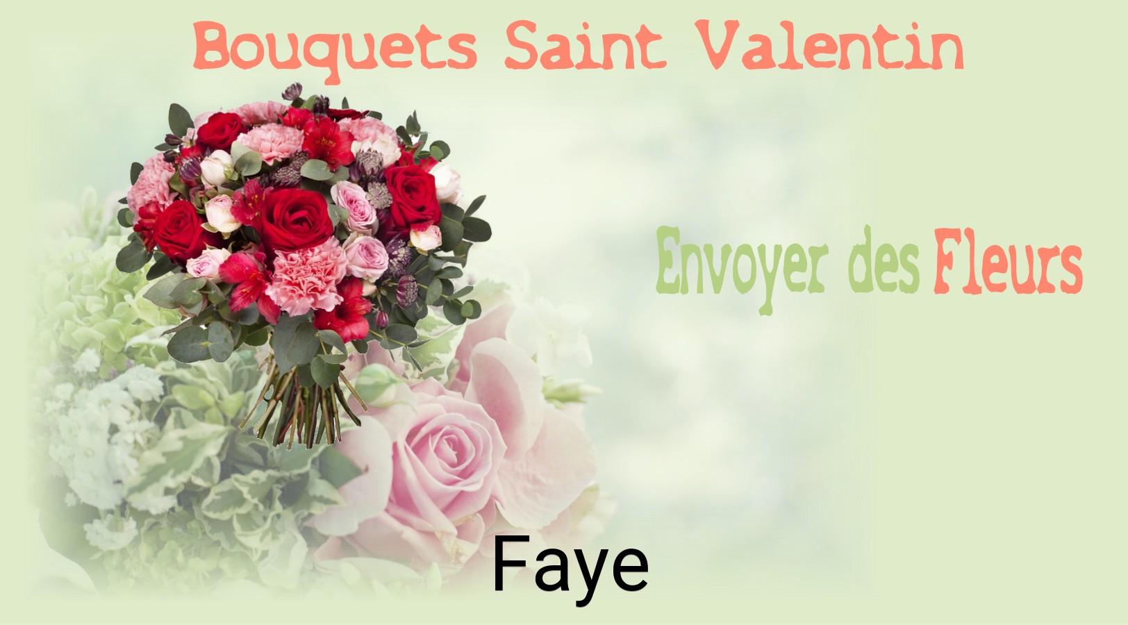 Roses de Saint-Valentin livrées à Faye